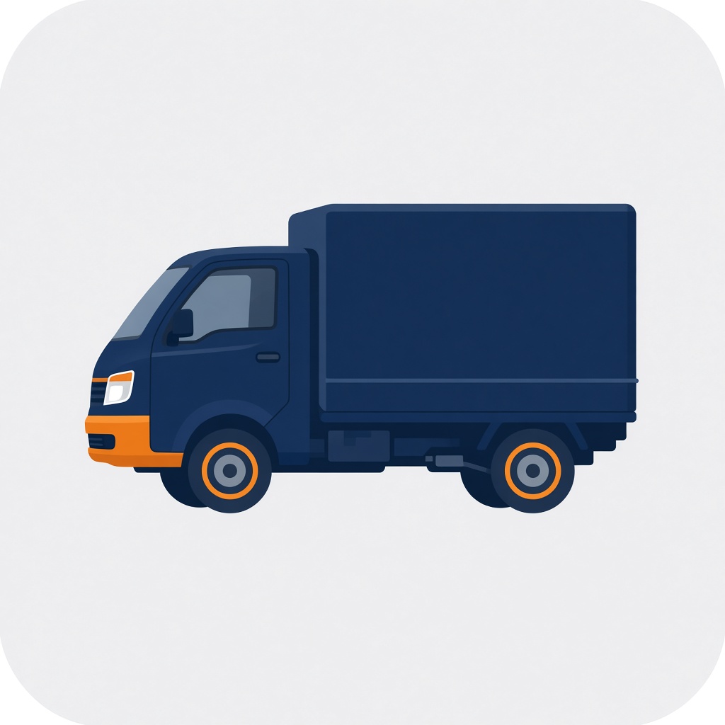 Mini truck illustration