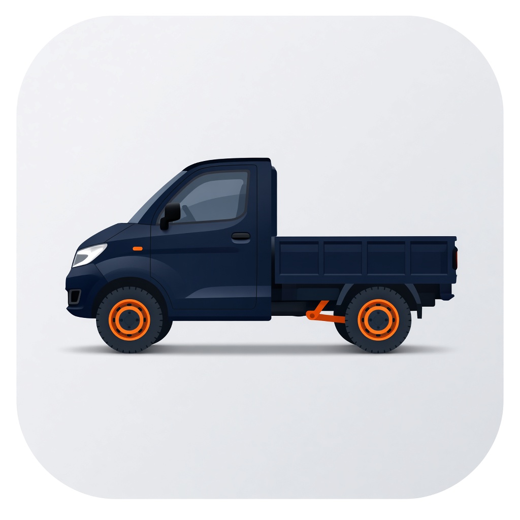 Pickup truck illustration