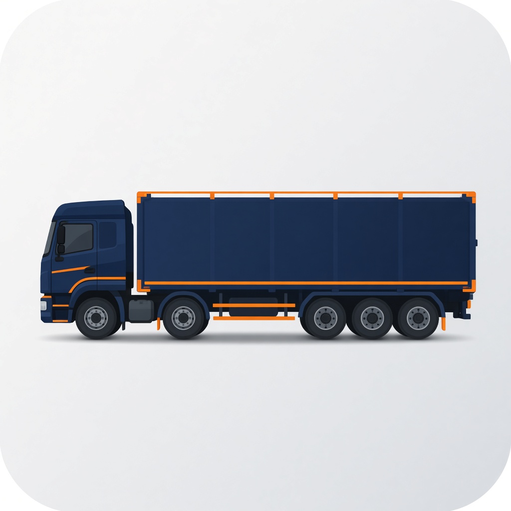 10-Wheeler and above truck illustration